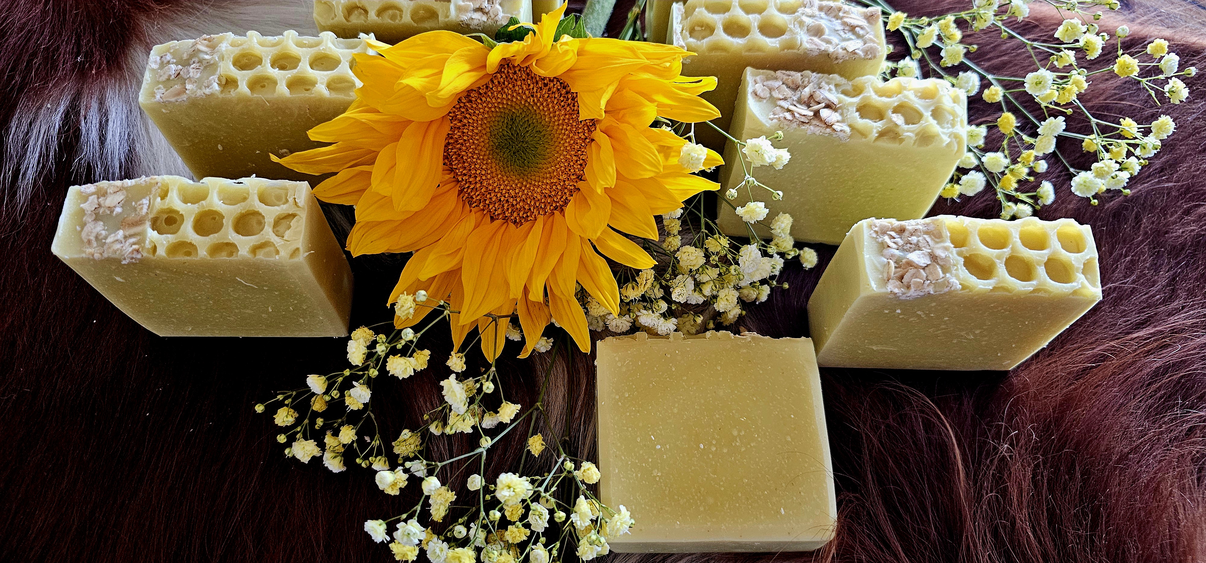 Rustic Honey & Oat Soap